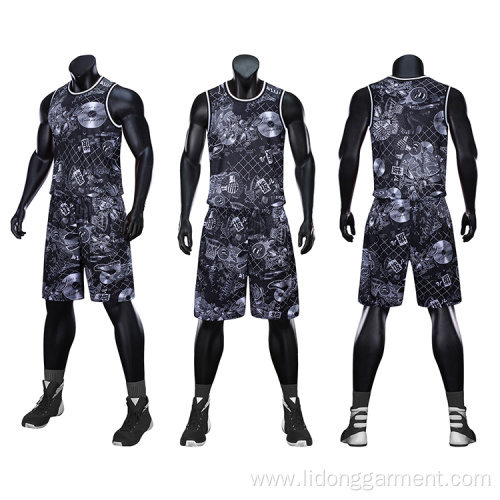 Sublimation Basketball Uniform Design For Team